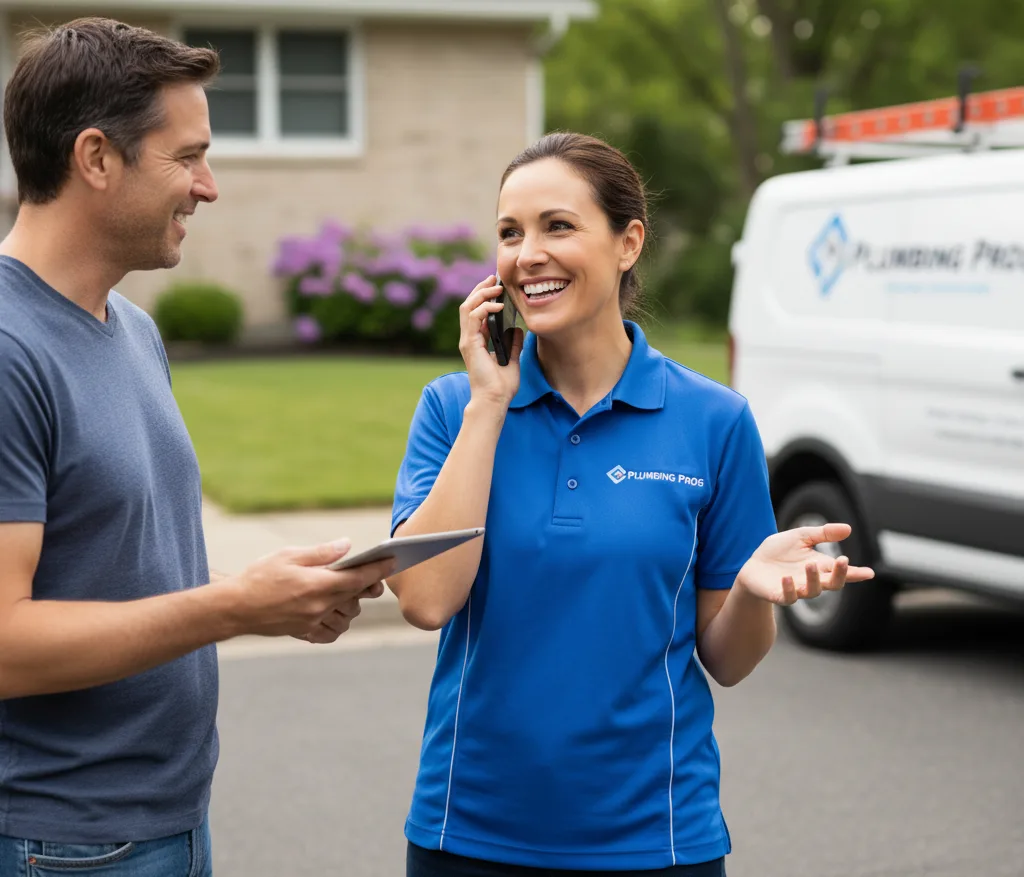Grant Plumbing customer support in Hartland
